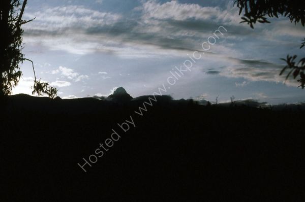 Evening View of Mount Kenya from Nanyuki